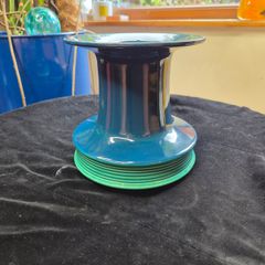 Vintage Rosenthal Studio-Linie Tapio Wirkkala PLUS Blue Green Vase