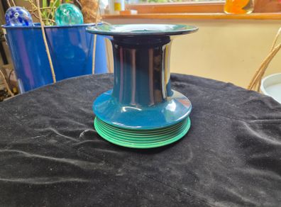 Vintage Rosenthal Studio-Linie Tapio Wirkkala PLUS Blue Green Vase