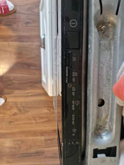 Zanussi integrated dishwasher