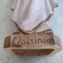Vtg Malsiner Italy Virgin Mary Madonna Religious Catholic Praying Figurine 9.5 inches. Image 5