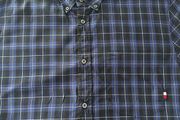 Tommy Hilfiger Blue Plaid Shirt XL