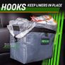 Drive Auto Products Car Bin  Medium Rubbish Binsfor Stowing and Tidying w/ DisposableLiners and Adjustable Black Strap Car Accessories Image 3
