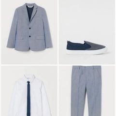 BNWT H&M Boys suit c/w Shoes