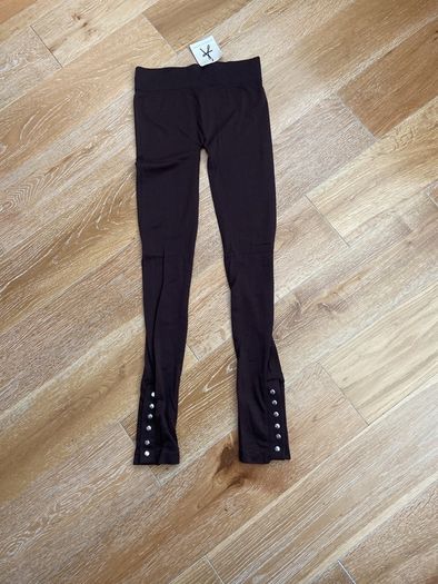 Brand New Chocolate Brown Leggings Size 10/12