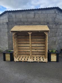 6ft x 6ft x 2ft logstore