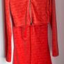Ladies/Teen Orange Velour Tracksuit by Bershka Image 6