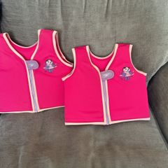 Girls swim vests