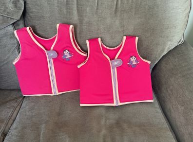 Girls swim vests