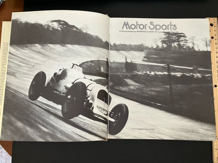 Motor Sports. Hardback, 240 pages. 1975. Rare