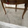 French Mahogany Corner Table Image 3