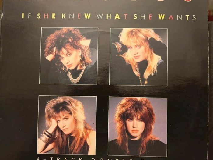 The Bangles If She Knew What She Wants 1986 Double 7 inch Vinyl Pack DA 7062