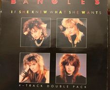 The Bangles If She Knew What She Wants 1986 Double 7 inch Vinyl Pack DA 7062