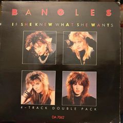 The Bangles If She Knew What She Wants 1986 Double 7 inch Vinyl Pack DA 7062