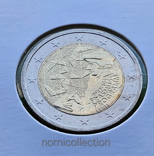 Estonia 2022 year Uncirculated 2 Euro coin.