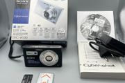 Sony DSC-W330 14.1MP Digital Camera Black Tested - Boxed - Full Kit