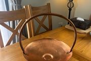 Vintage Copper Basket/Fruit Bowl