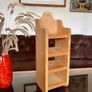 Rustic Decor Wooden Wall Hanging Counter Display Shelf 3 Tier or 4 Image 8