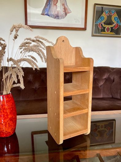 Rustic Decor Wooden Wall Hanging Counter Display Shelf 3 Tier or 4
