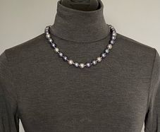 Grey Pearl Necklace