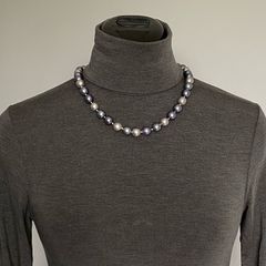 Grey Pearl Necklace