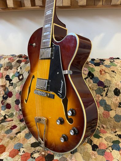 Hartwood Novella Hollow-body Arch-top Jazz Guitar