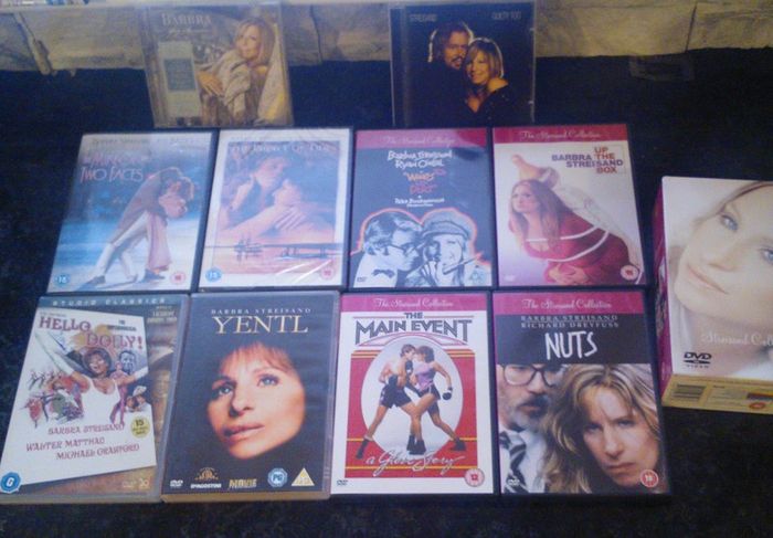 Barbra Streisand Dvd And Cd Collection Bundle Musical Drama