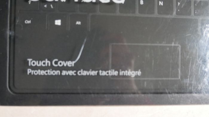 Microsoft Surface Touch Cover with Backlighting Black