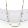 Vintage 925 Sterling Silver Long Belcher Chain Image 6