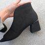 Stunning Black Brand New Never worn UK7 (EUR41) (Wide Fit) Hardware Shoe Boots From Next Image 6