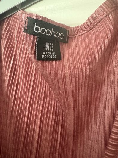 blush coloured dress
