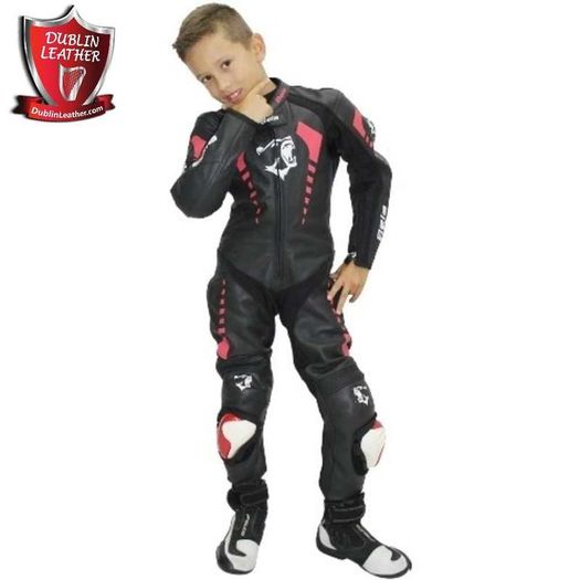 43% OFF - Bela Rollover Kids Motorcycle Cow Leather Racing Suit - FREE Shipping