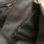 Stylish  Etienne Aigner Men's Leather and Nylon Messenger Bag Made in Italy Image 6