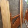 Wooden double bed frame and Love 2 Sleep mattress Image 6