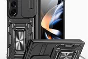 For Samsung Z Fold7 Case Grade Shockproof Protective Case Anti-Shock Armor Case with Camera Slide Protection and 360 Magnetic Stand Suitable for Galaxy Z Fold 7 Phone case