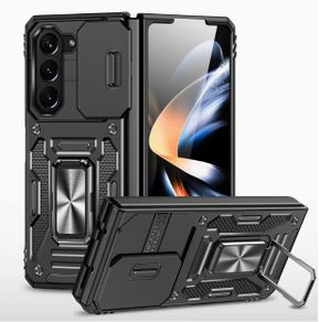 For Samsung Z Fold7 Case Grade Shockproof Protective Case Anti-Shock Armor Case with Camera Slide Protection and 360 Magnetic Stand Suitable for Galaxy Z Fold 7 Phone case