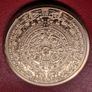 5 oz Aztec Calendar Copper Round Image 2