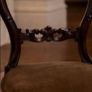 Set of Six Antique Victorian Balloon-Back Dining Chairs Image 3