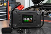 8000A Car Jump Starter with 150 PSI Air Compressor, Portable Battery Booster, Tyre Inflator, Power Bank &amp; LED Flashlight