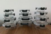 Glass Food Storage Containers Set (12 Pcs)