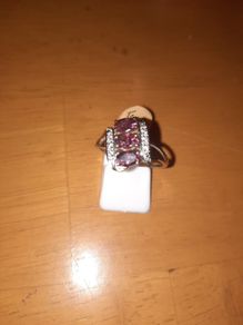 9 Carat Diamond and Tormounline Ring