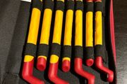 High Quality Ring Spanner 7 Piece Set. Chrome Vanadium 8mm 9mm 10mm 11mm 12mm 13mm 14mm. Shed clearance sale unwanted stuff gift diy electric mechanic