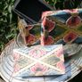 Vintage Two Carved Boxes Wooden Jewelry Hand Painted Handmade  Home Decor 10"x6" H 6" and 8,2"x4,5" H 4,2" Image 2