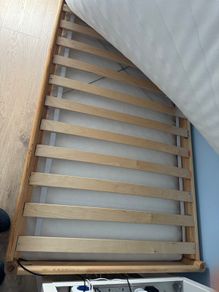 Stackable bed with two mattresses IKEA Utaker
