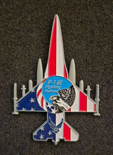 United states airforce, F-16  fighter commerative.