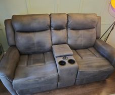 Falcon 2 seat electric recliner with centre console