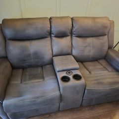 Falcon 2 seat electric recliner with centre console