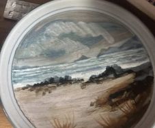 Highlands stoneware seascape