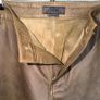 Zara ZW Leather Collection 100% Sheepskin Leather Trousers Brown Size L Image 6