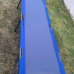 Camp Bed - Used once indoors
