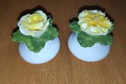 Vintage Aynsley fine bone china salt &amp; pepper shakers